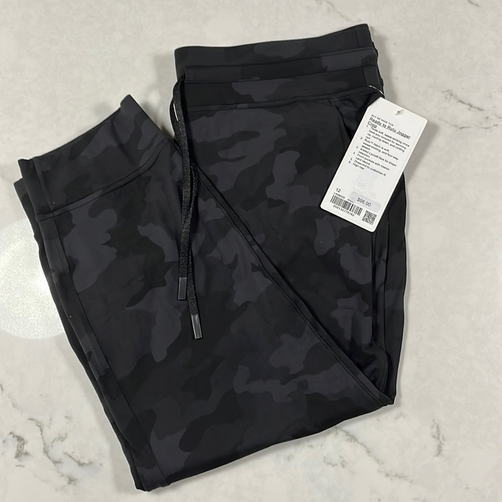 Lululemon Ready to Rulu High-Rise Jogger Crop - 12